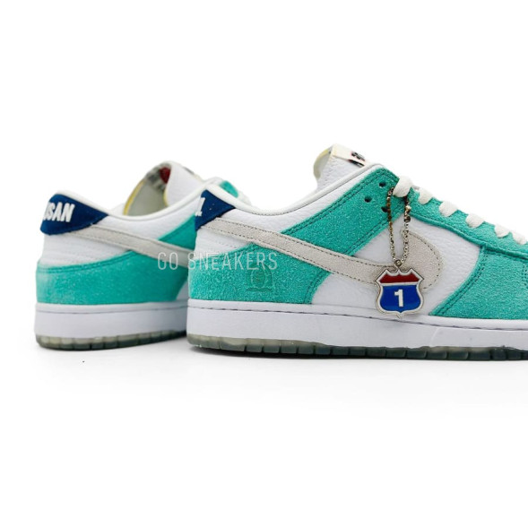 Женские кроссовки Nike Kasina × Dunk Low &amp;#039;Road Sign&amp;#039;