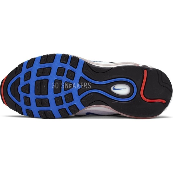 Унисекс кроссовки Nike Air Max 97 White Royal Green Nebula