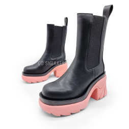 Bottega Veneta Lug Black/Pink