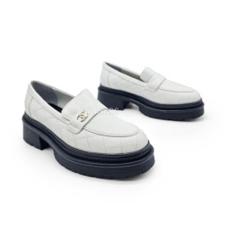 Chanel Woman Loafers NP589 White