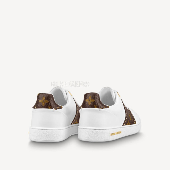 Женские кеды Louis Vuitton Frontrow White/Brown