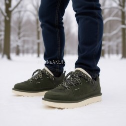 Ugg Mens Lowmel Sneaker Lo Dark Green