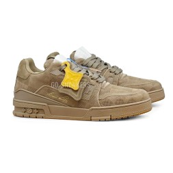 Louis Vuitton Trainer Low Top Umber