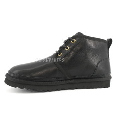 Men Boots Neumel Black Leather
