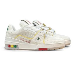 Louis Vuitton LV Trainer White/Yellow