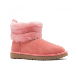 Fluff Mini Quilted Logo Boot Lantana