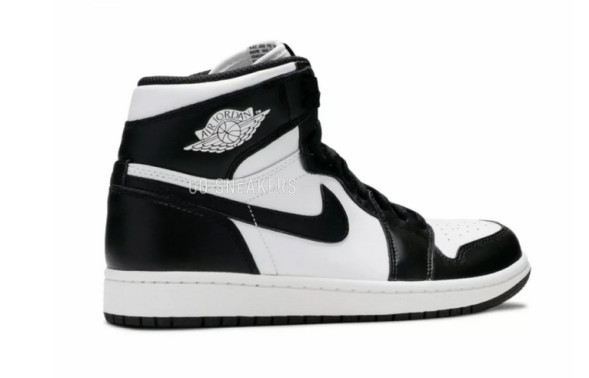 Унисекс кроссовки Nike Jordan 1 Retro Black White (2014)