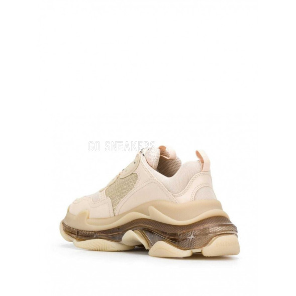 Женские кроссовки Balensiaga Triple S CLEAR SOLE IN WHITE