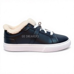 Hermes Winter Sneakers Leather Black