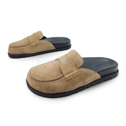 Hermes Sabo Suede Light Brown