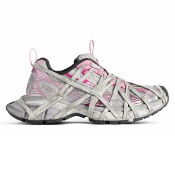 Balenciaga 3XL Extreme Lace Sneaker White Pink Grey