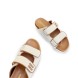 Женские шлепанцы Miu Miu Flip-flops Textile Grey Brown