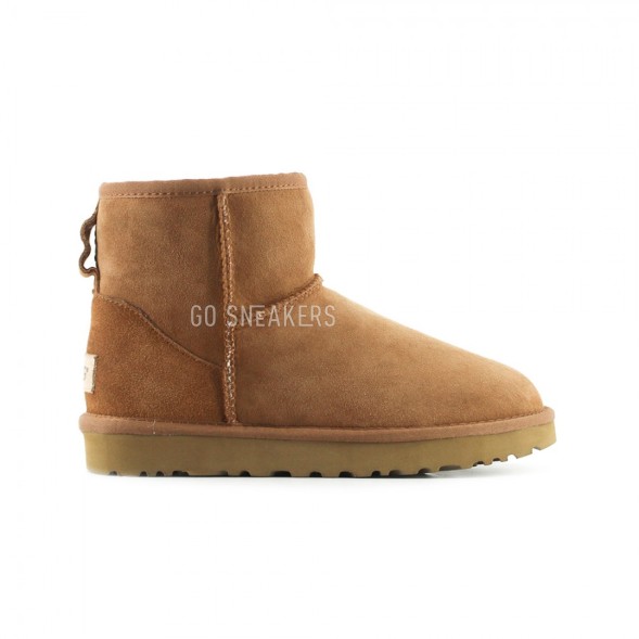 Женские непромокаемые мини угги Classic Mini Chestnut II