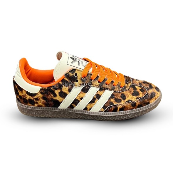 Женские кеды Adidas Samba Leopard