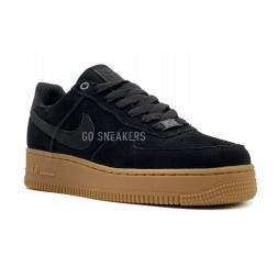 Женские кроссовки Nike Air Force 1 Suede - Black