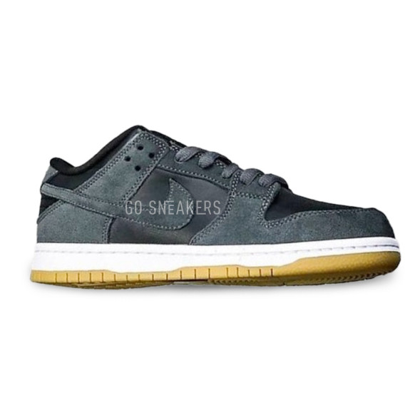Мужские кроссовки Nike SB Dunk Low Dark Man Grey Black Gum