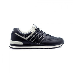 New Balance 574 XXL Leather Black