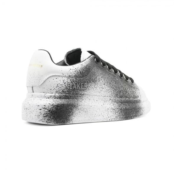 Женские кроссовки Alexander McQueen Luxe Black Printed