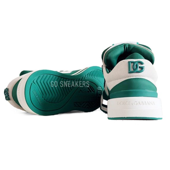 Мужские кроссовки Dolce &amp;amp; Gabbana New Roma White/Green