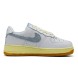 Женские кроссовки Nike Air Force Light Blue/Yellow 