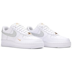 Nike Air Force 1 Low White Grey Gold 