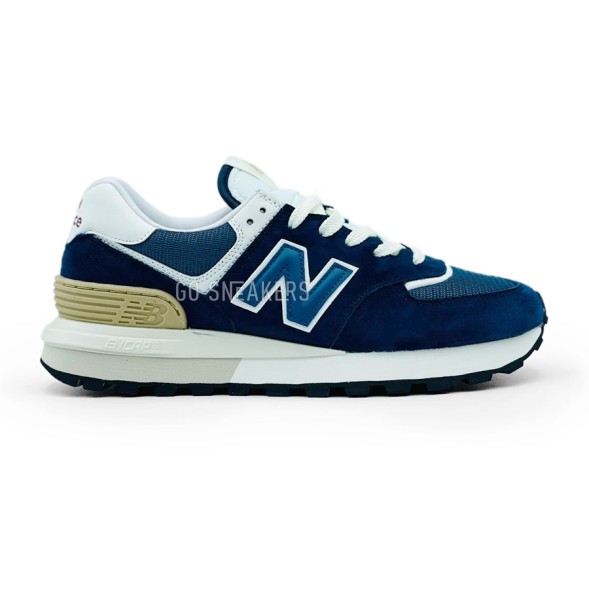 Унисекс кроссовки New Balance 574 Suede Navy