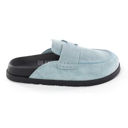 Hermes Slippers Light Blue